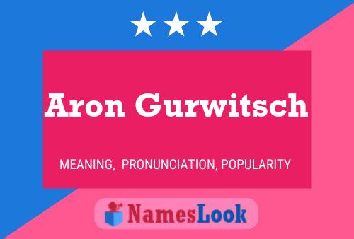 Pôster do nome Aron Gurwitsch