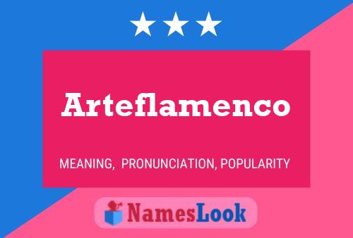 Pôster do nome Arteflamenco