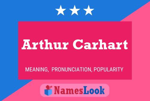 Pôster do nome Arthur Carhart