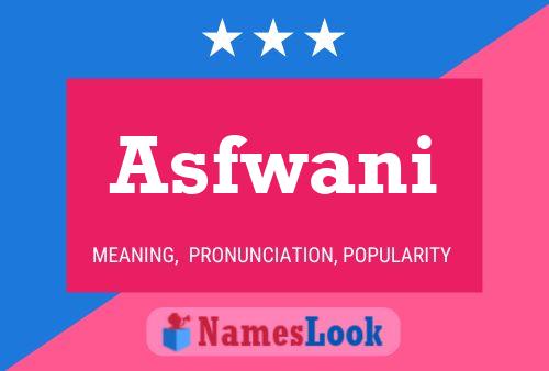 Pôster do nome Asfwani