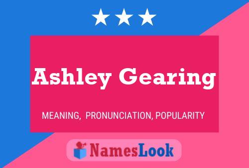 Pôster do nome Ashley Gearing