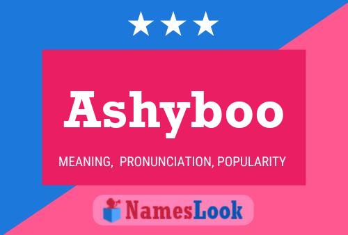 Pôster do nome Ashyboo