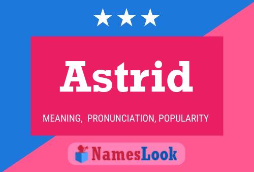 Pôster do nome Astrid