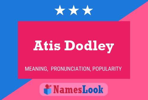 Pôster do nome Atis Dodley