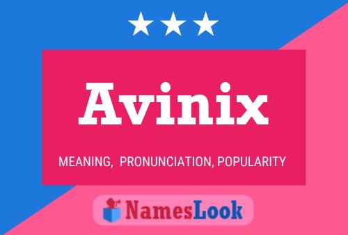 Pôster do nome Avinix