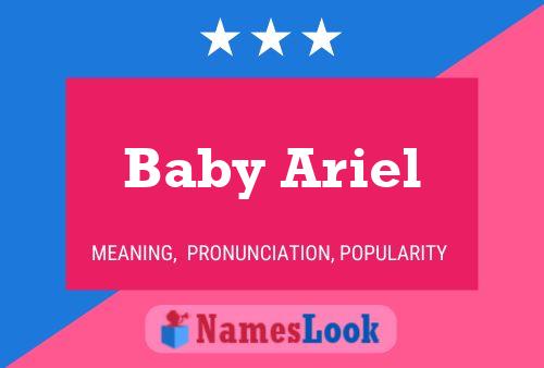 Pôster do nome Baby Ariel