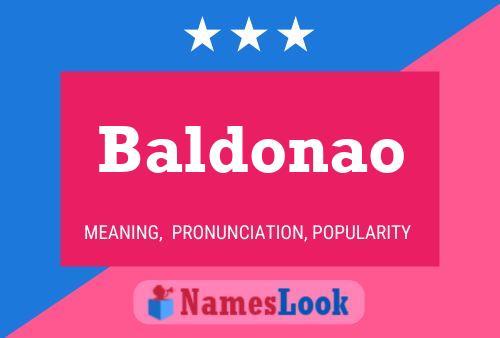 Pôster do nome Baldonao