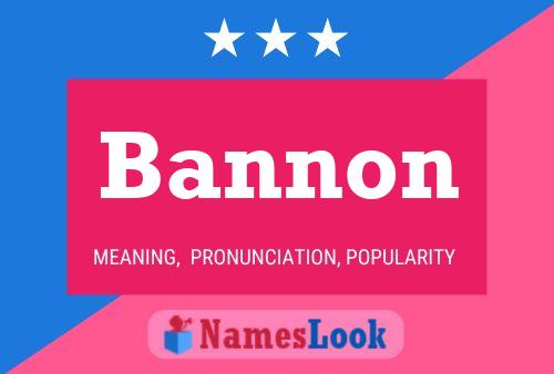 Pôster do nome Bannon