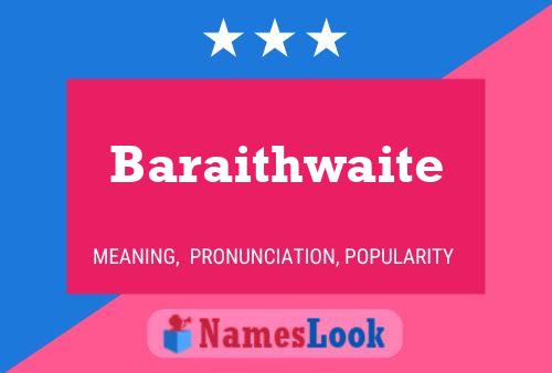 Pôster do nome Baraithwaite