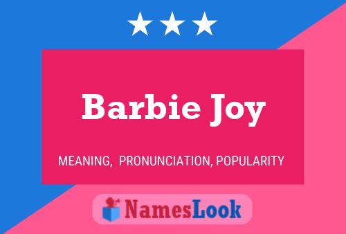 Pôster do nome Barbie Joy