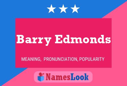 Pôster do nome Barry Edmonds