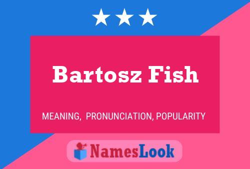 Pôster do nome Bartosz Fish