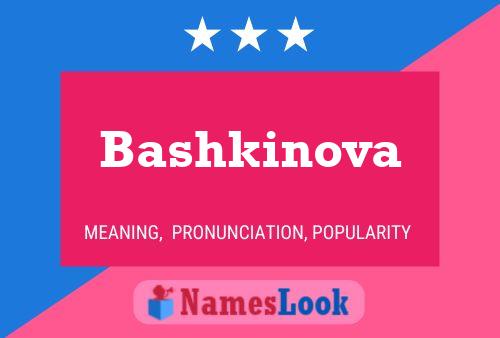 Pôster do nome Bashkinova