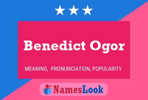 Pôster do nome Benedict Ogor