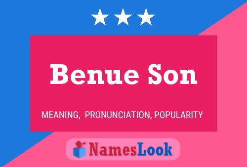 Pôster do nome Benue Son