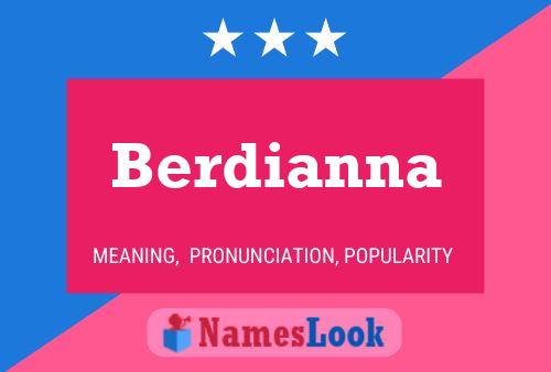 Pôster do nome Berdianna