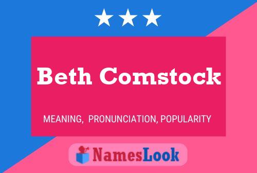 Pôster do nome Beth Comstock