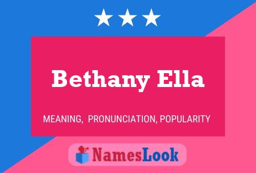 Pôster do nome Bethany Ella