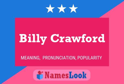 Pôster do nome Billy Crawford