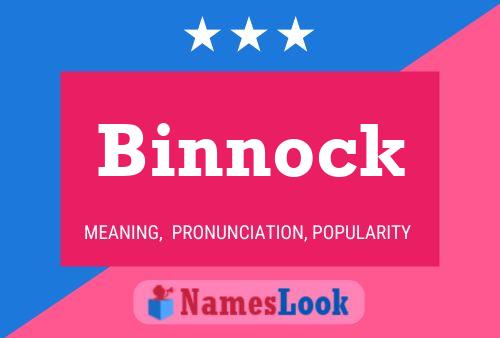 Pôster do nome Binnock