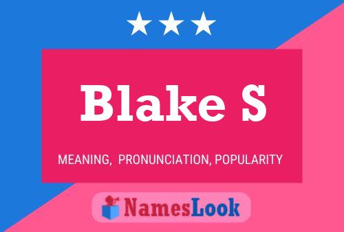 Pôster do nome Blake S