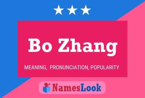 Pôster do nome Bo Zhang