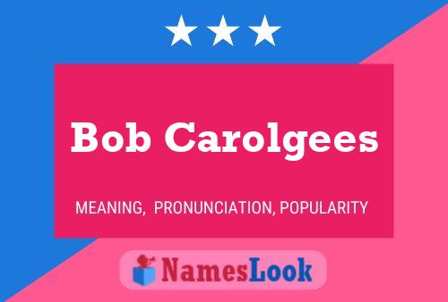 Pôster do nome Bob Carolgees