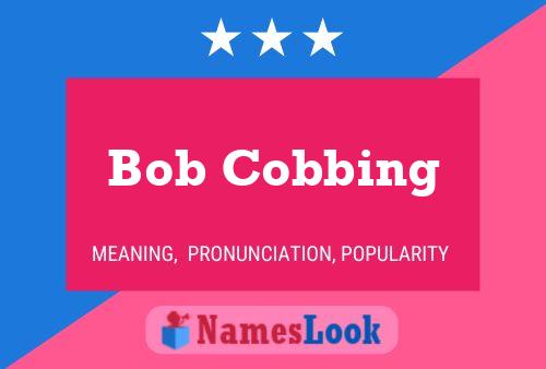 Pôster do nome Bob Cobbing