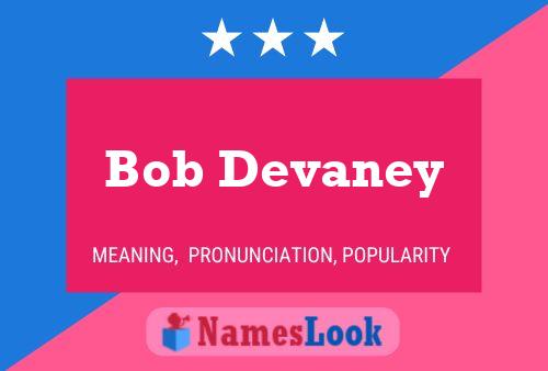 Pôster do nome Bob Devaney