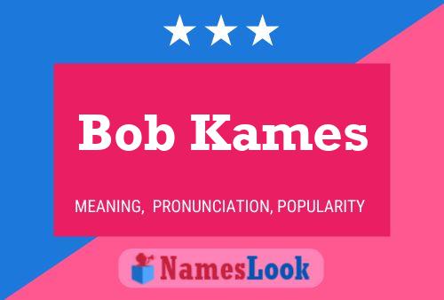 Pôster do nome Bob Kames