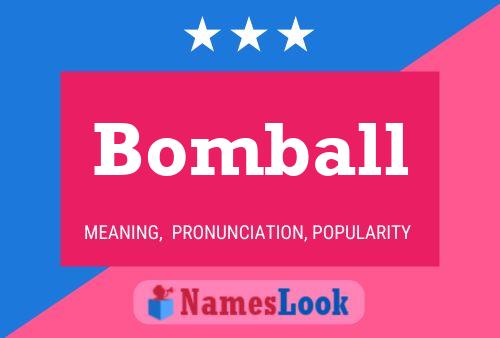 Pôster do nome Bomball