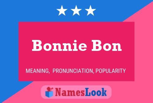 Pôster do nome Bonnie Bon