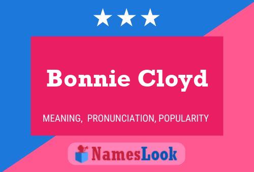 Pôster do nome Bonnie Cloyd