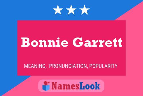 Pôster do nome Bonnie Garrett