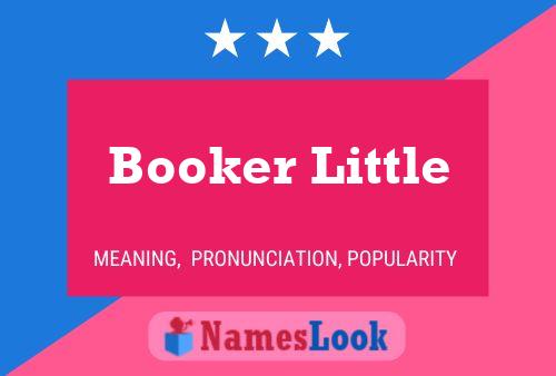 Pôster do nome Booker Little