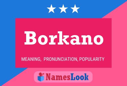 Pôster do nome Borkano