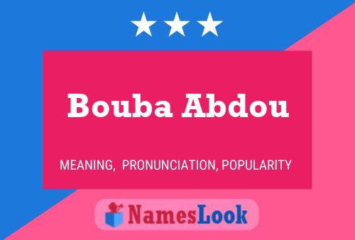 Pôster do nome Bouba Abdou