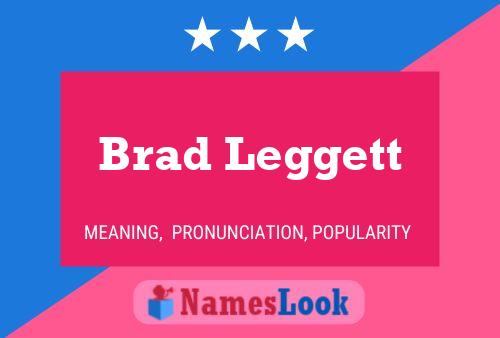 Pôster do nome Brad Leggett