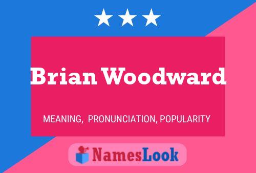 Pôster do nome Brian Woodward