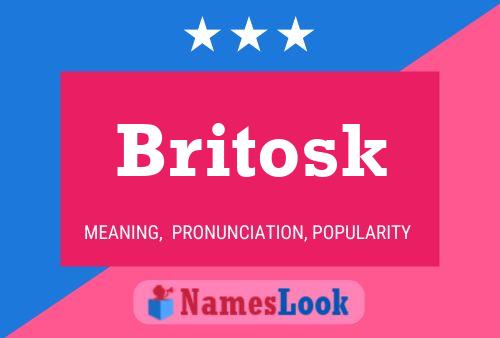 Pôster do nome Britosk