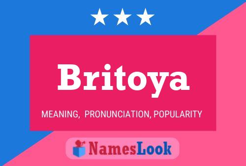 Pôster do nome Britoya