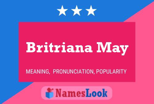 Pôster do nome Britriana May