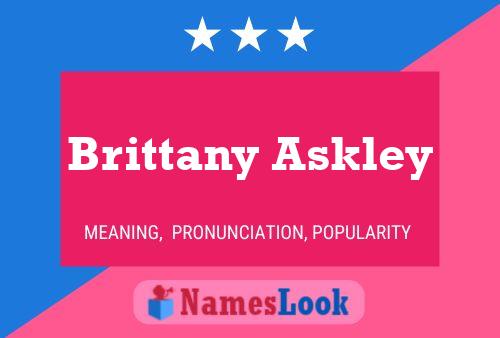 Pôster do nome Brittany Askley