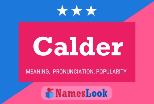 Pôster do nome Calder