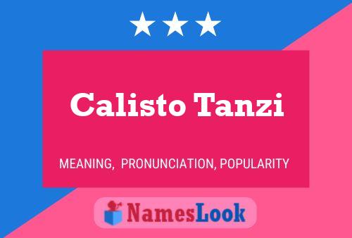 Pôster do nome Calisto Tanzi