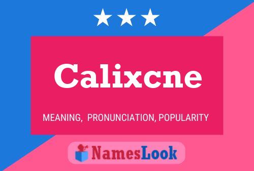 Pôster do nome Calixcne