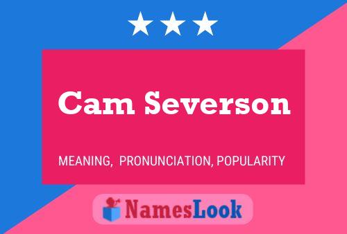 Pôster do nome Cam Severson