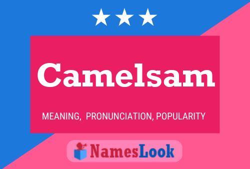 Pôster do nome Camelsam