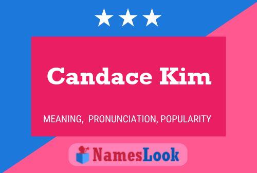 Pôster do nome Candace Kim