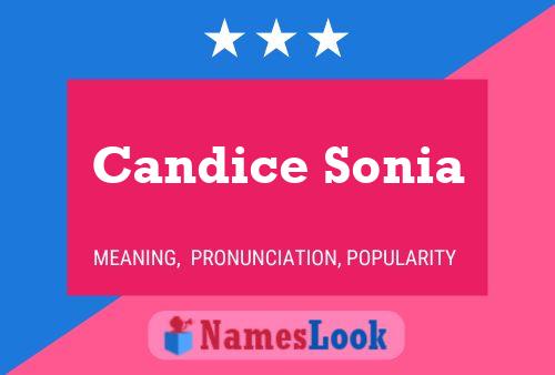 Pôster do nome Candice Sonia